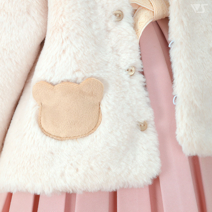 Bear Ears Coat (Cream)