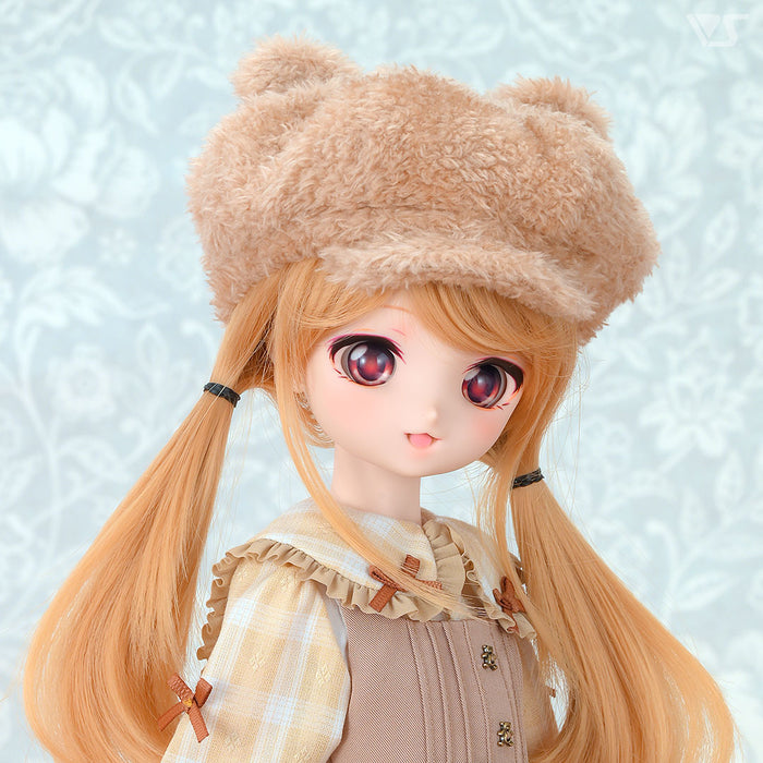 Bear Ears Newsboy Cap (Mocha)