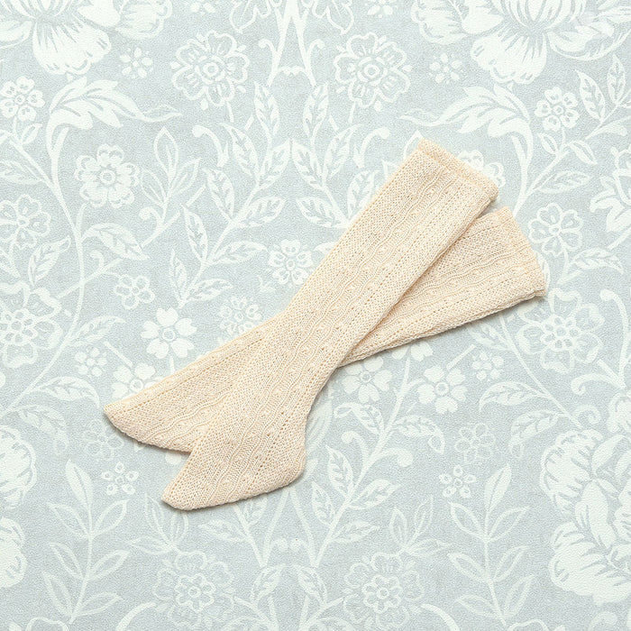 SDM Knit Socks / Mini (Ivory)