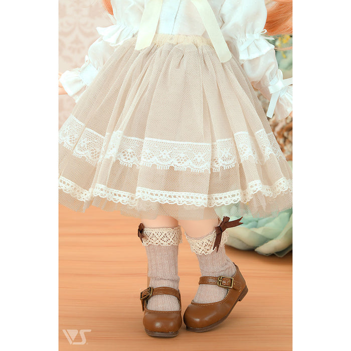 Tulle Skirt / Mini (Ivory)