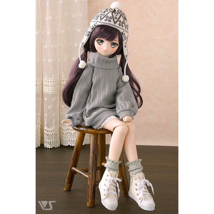 Gray Rib Knit Set / Mini