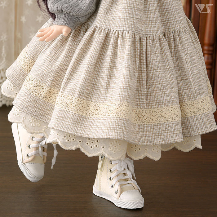 Long Skirt / Mini (Ivory Plaid)