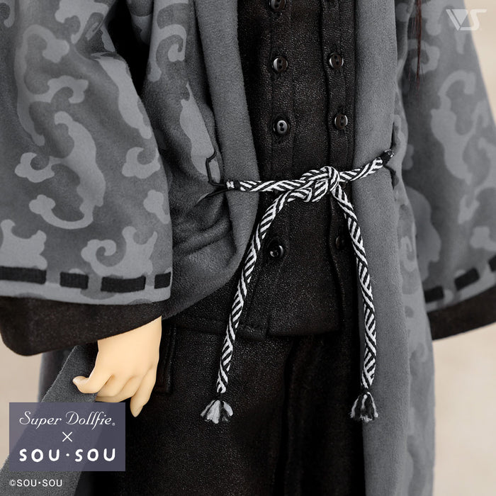 SOUSOU Kyuchu Sode Ken Hitoe Coord Set