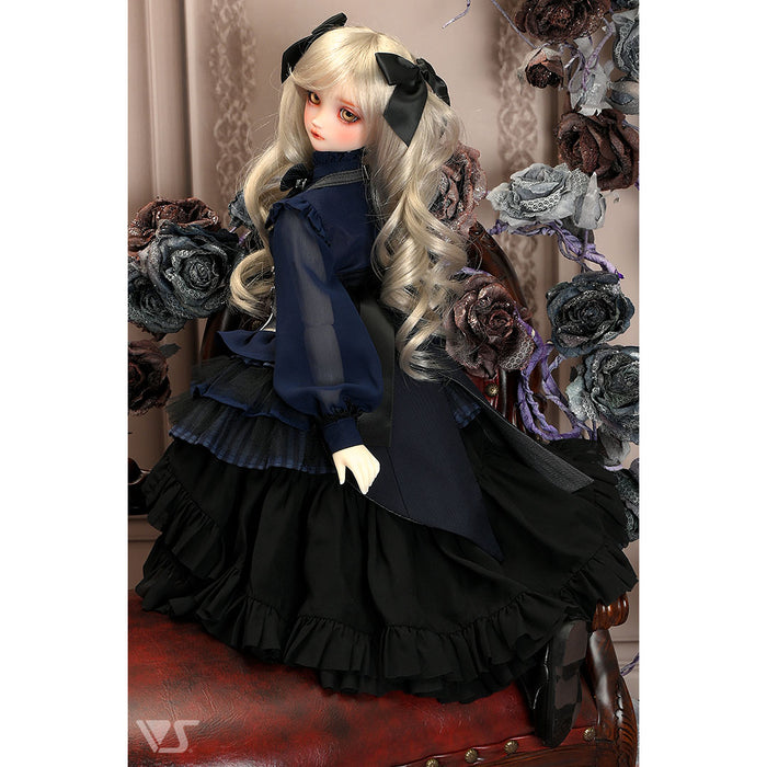 Princess Pompon Skirt / Mini (Black)