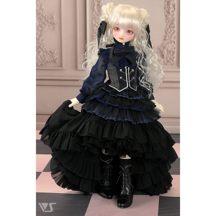 Princess Pompon Skirt / Mini (Black)