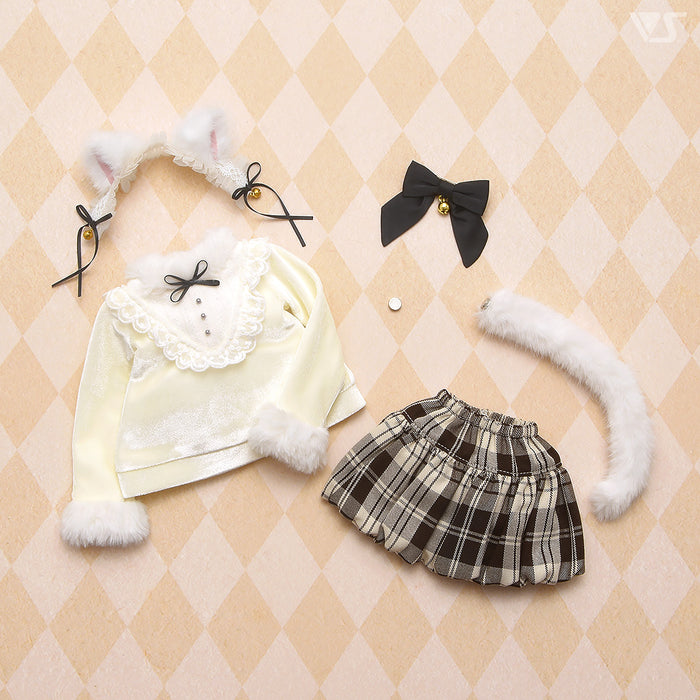 Gentle Kitten Outfit / Mini (Cream)