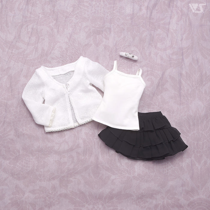 Monochrome Cardigan Set