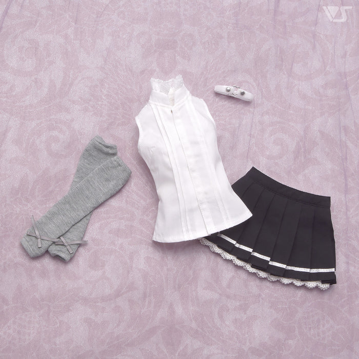 Monochrome Sleeveless Set
