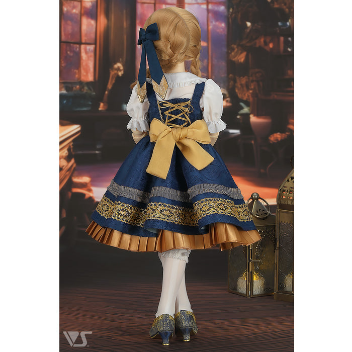 Etoile Pinafore Dress Set / Mini (Navy)