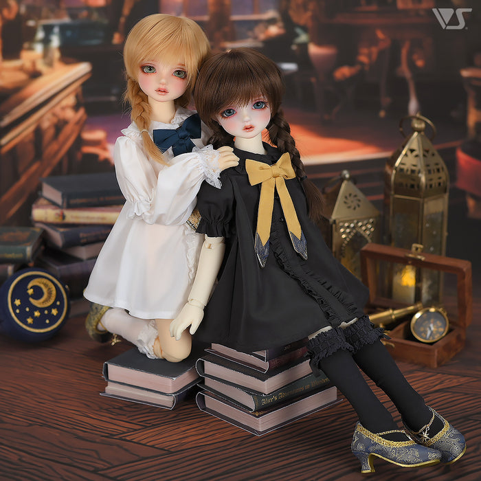 2Way Blouse Dress / Mini (Black)