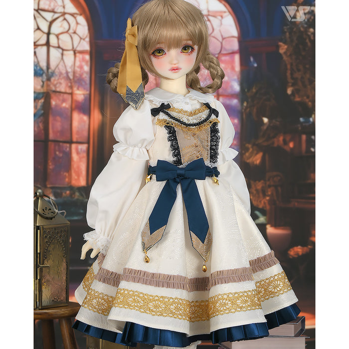 2Way Blouse Dress (White)