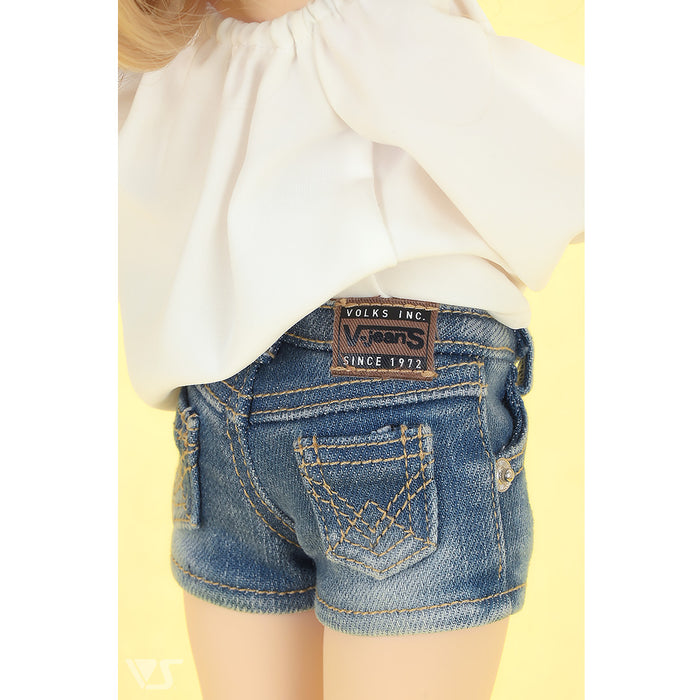004 Jean Shorts / Mini (Blue)