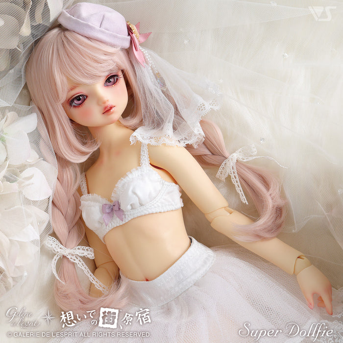 Galerie de l'esprit-Lingerie "Plume de Sucre Violette"