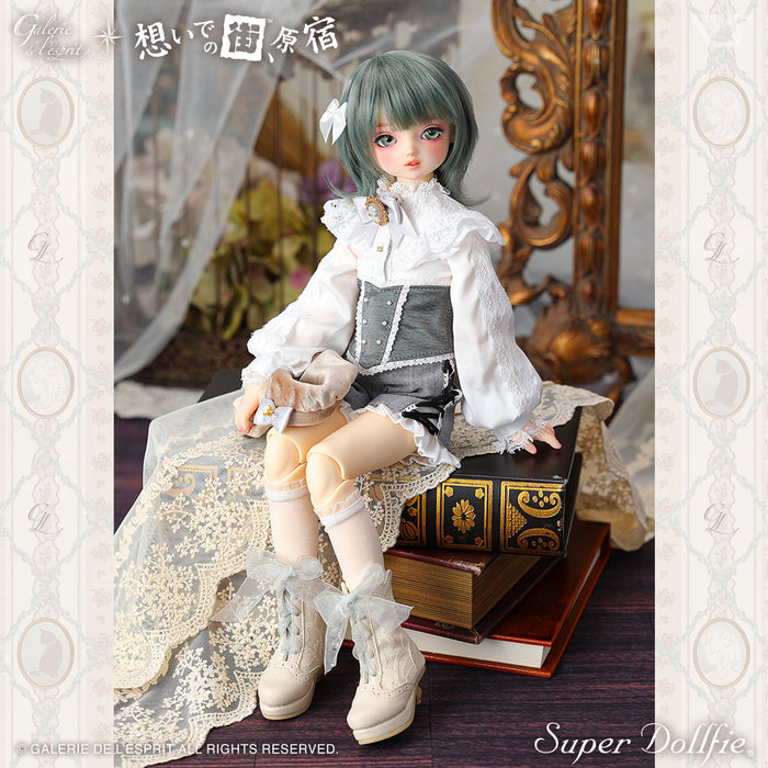 Organza Lace-up Boots / Mini