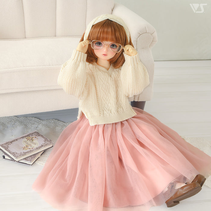 Loose Knit Sweater Set / Mini (Ivory)