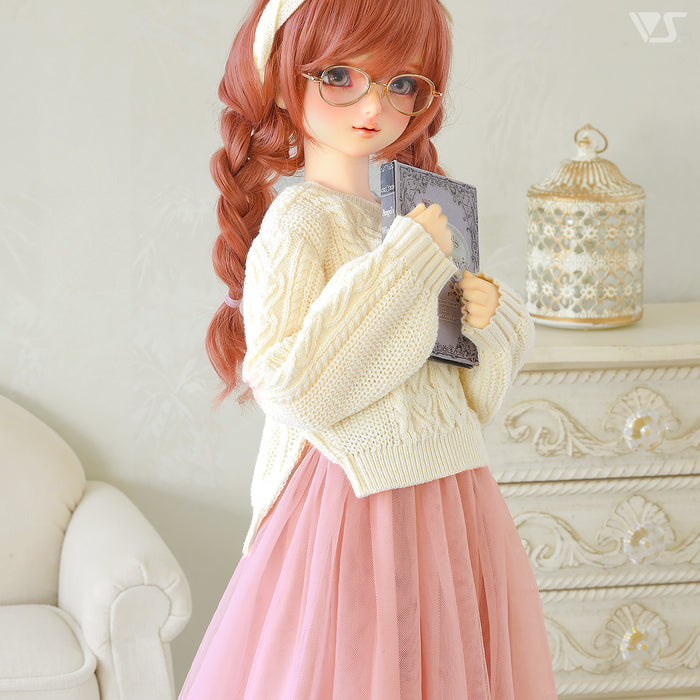 Loose Knit Sweater Set (Ivory)