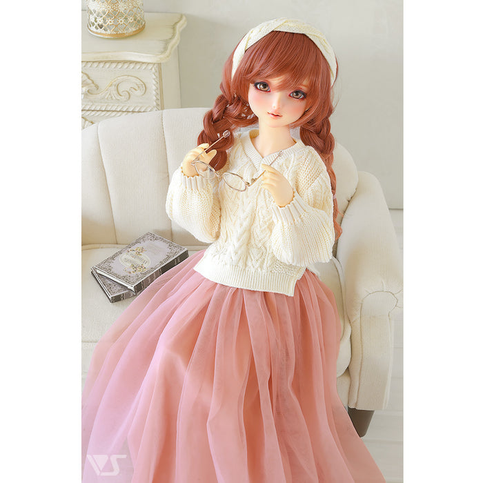 Loose Knit Sweater Set (Ivory)