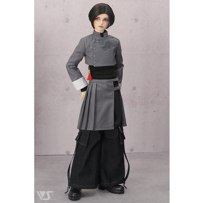 China Top & Wrap Skirt Set