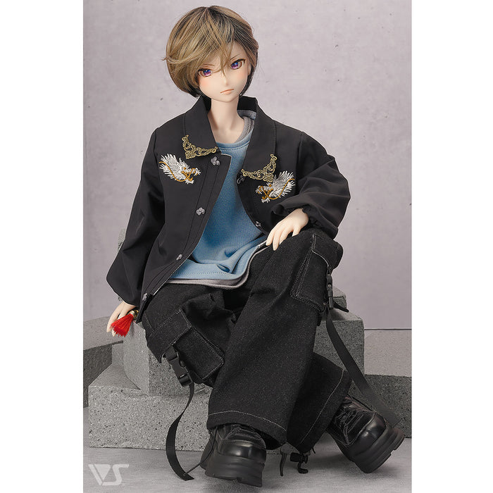 Twin Dragon Fang Embroidery Jacket