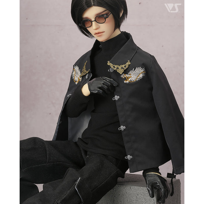 Twin Dragon Fang Embroidery Jacket