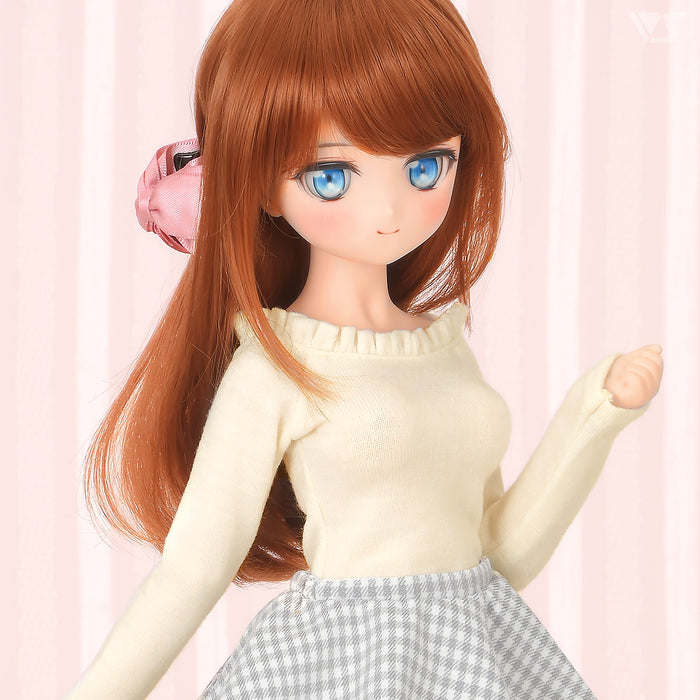 Off-the-shoulder Whipped Knit / Mini