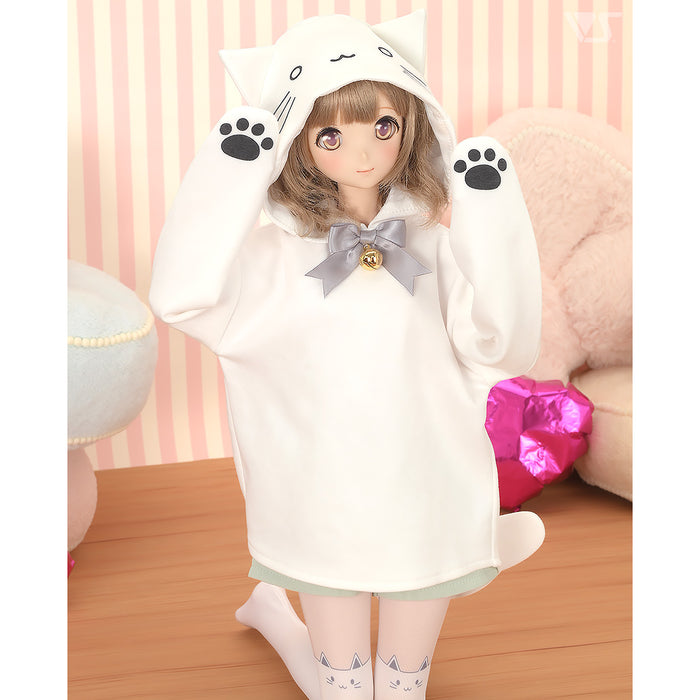 White Cat Hoodie