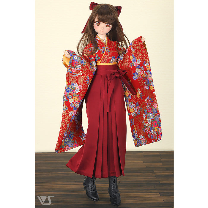Gorgeous Hakama Set (Red)