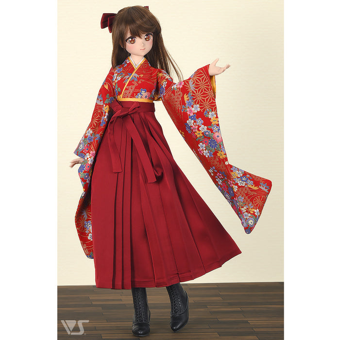 Gorgeous Hakama Set (Red)