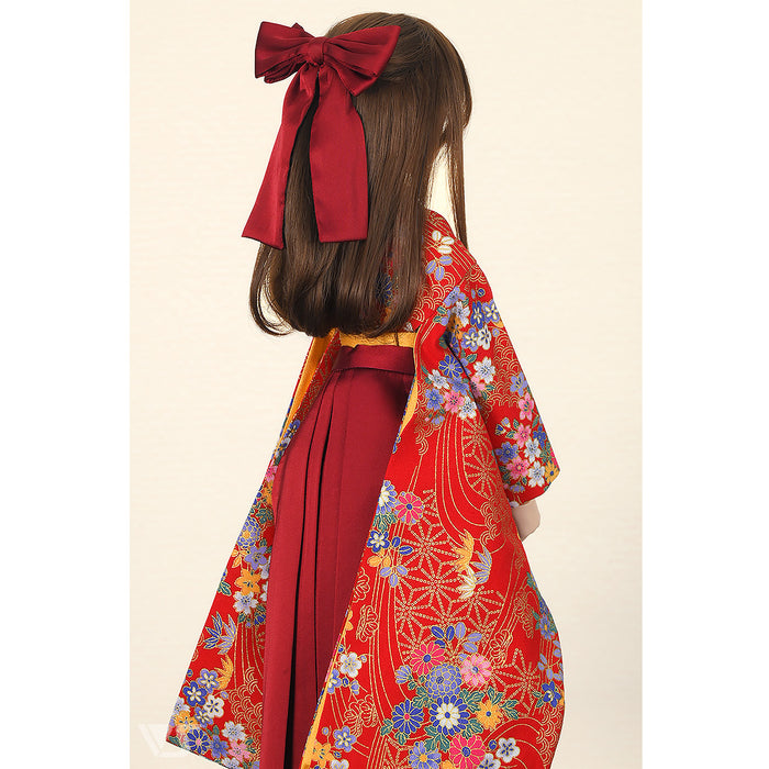 Gorgeous Hakama Set (Red)