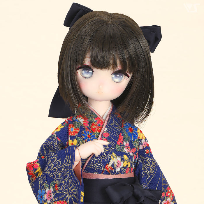 Gorgeous Hakama Set / Mini (Blue)