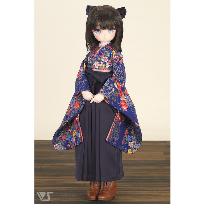 Gorgeous Hakama Set / Mini (Blue)