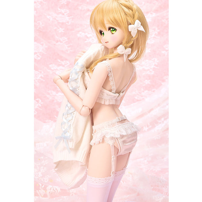 Lacy Garter Set (White)