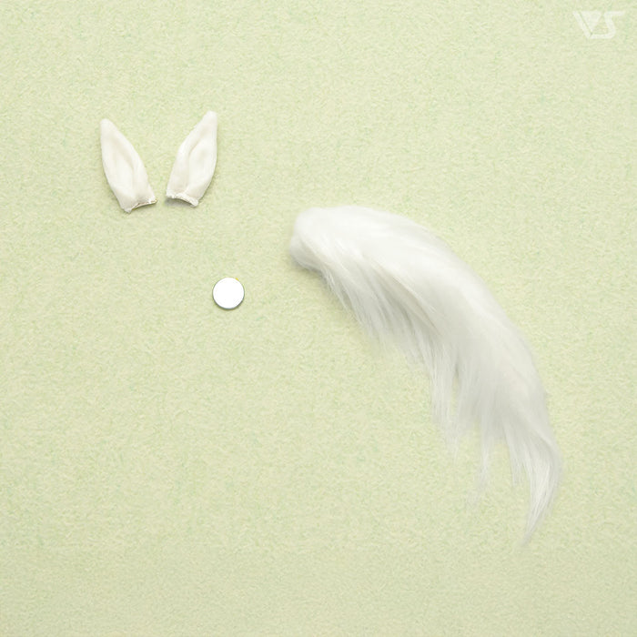 Horse Ears & Tail Set (White)