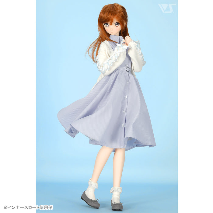 Ever-changing Inner Skirt (White / Mid-length)