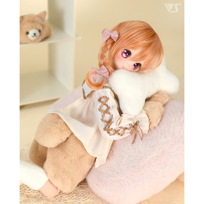 Fluffy Animal Set / Mini (Latte)