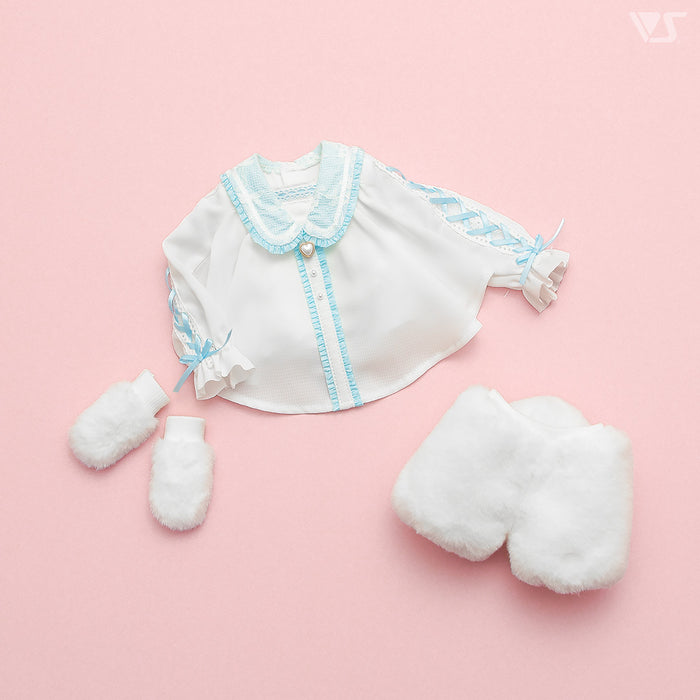 Fluffy Animal Set / Mini (Milk)