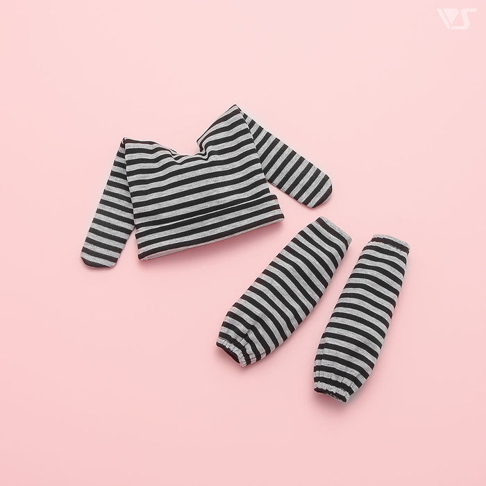 Rabbit Ears Hat & Leg Covers Set (Gray)