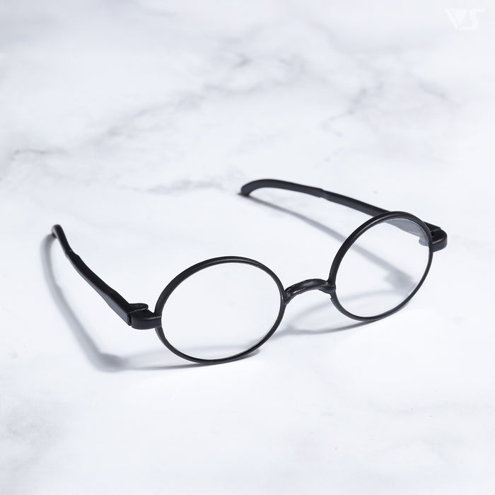 01 - ROUND - Matte Black Glasses
