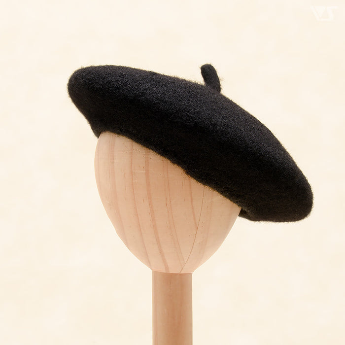 Felt Beret (Black)