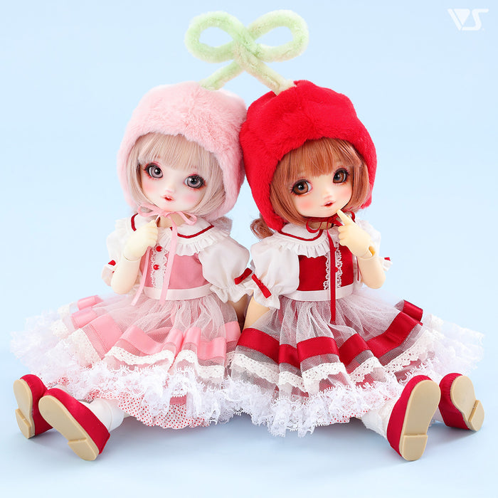 Cherry Dress Set / Chibi (Pink)
