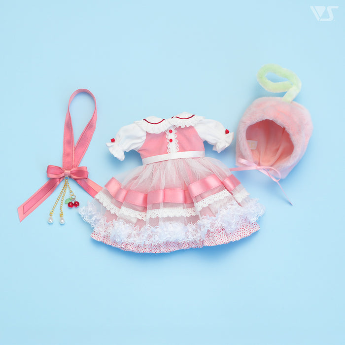 Cherry Dress Set / Chibi (Pink)
