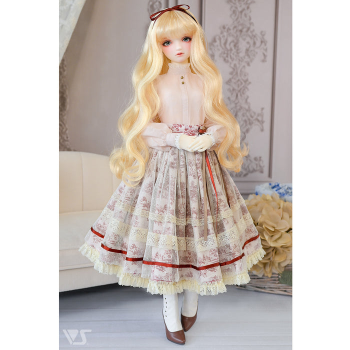 Wrap Skirt (Toile de Jouy / Red)