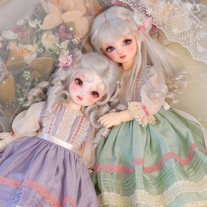 Chouchou Fleur Set / Mini (Mint)