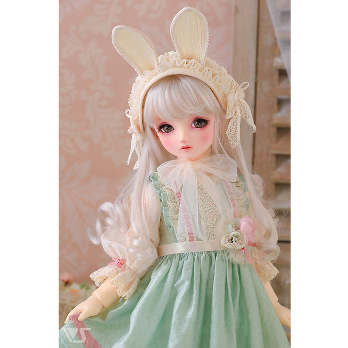 Bunny Ears Headdress (Ecru)