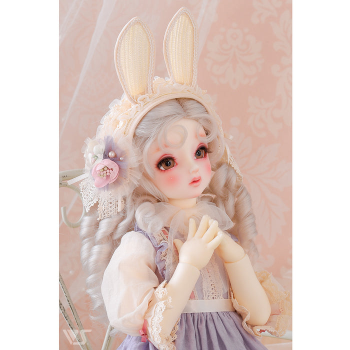 Bunny Ears Headdress (Ecru)