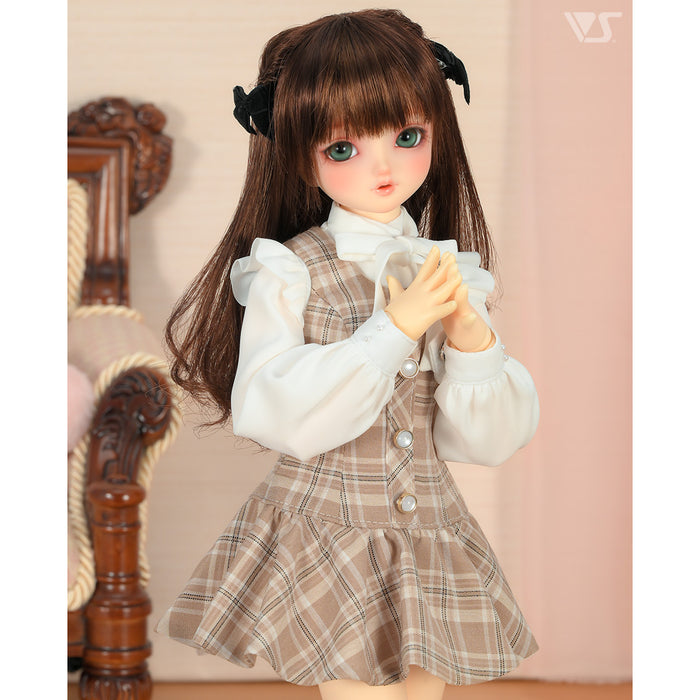 Plaid Dress Set / Mini (Mocha)
