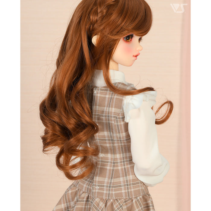Plaid Dress Set (Mocha)