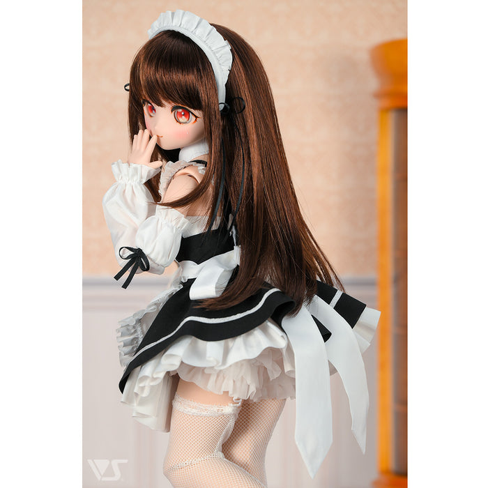 Suspender Lace-up Skirt Set / Mini (Black)