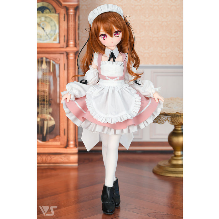 Suspender Lace-up Skirt Set / Mini (Pink)