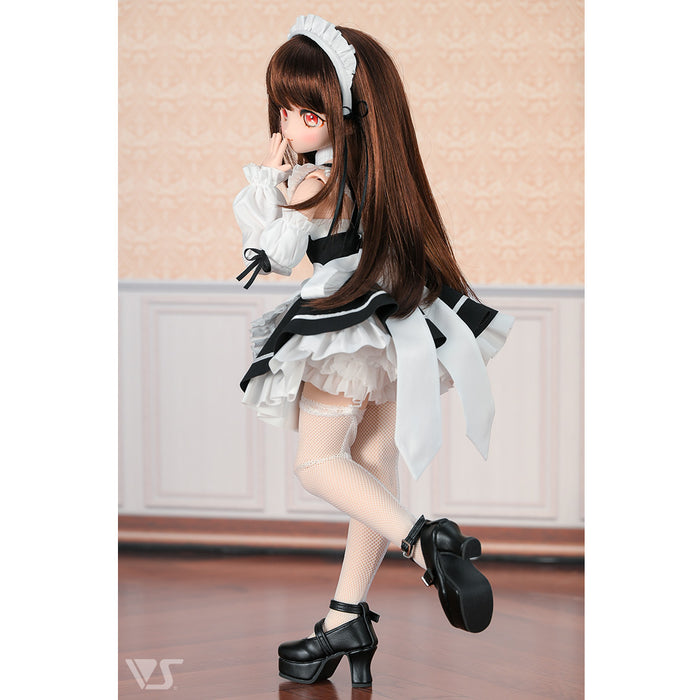Lacy Garter Set / Mini (Mesh / White)